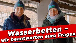 Wasserbetten – wir beantworten eure Fragen  My KuhTube Film 885 [upl. by Ainocal]