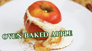 SIMPLE OVEN BAKED APPLES RECIPE WITHOUT SUGAR  INTHEKITCHENWITHELISA [upl. by Tema]