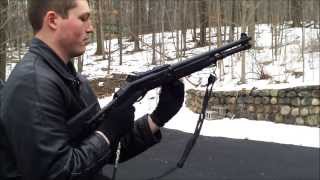 Airsoft ShellEjecting Gas M1014  Benelli M4 Live Fire [upl. by Gainor]