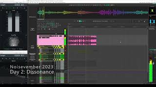 Noisevember 2023  Day 2 Dissonance [upl. by Hawger]