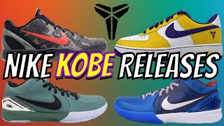 Every Nike Kobe Sneaker Releases 2024 [upl. by Barnet]