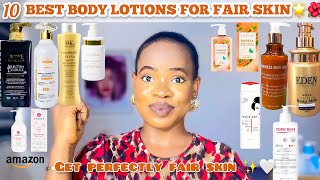 BEST BODY LOTIONS FOR PERFECTLY FAIR SKIN Non Bleaching Cream For Fair Skin  Glowing skin✨🔥🤍 [upl. by Konopka99]