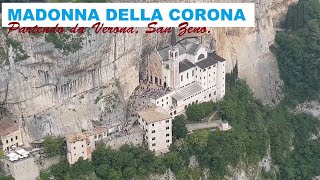 Da Rivoli🚶‍♂️ al santuario della Madonna della Corona 😀 via Spiazzi [upl. by Berard830]