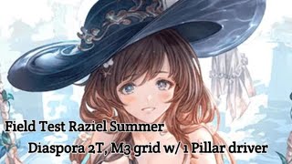 グラブル ディアスポラ 2T  GBF Diaspora 2T Field test with Raziel Summer [upl. by Akelam920]