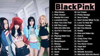 B L A C K P I N K Best Songs Playlist （2023 updated audio [upl. by Halsey]