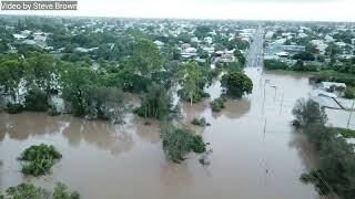 Maryborough flood 10012022 515am Lamington Bridge [upl. by Ardiedal878]