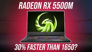 New AMD RDNA Laptops  Radeon RX 5500M Specs and Performance [upl. by Aloek]