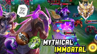 I WENT SOLO IN MYTHICAL IMMORTAL AND THIS HAPPENED TOP GLOBAL LEOMORD  Avory  MLBB [upl. by Kipp]