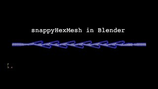 Easy snappyHexMeshDict Generation in Blender [upl. by Nawaj686]
