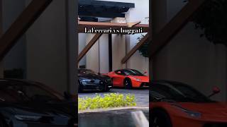 LaFerrari vs buggati 🔥 [upl. by Arreit]