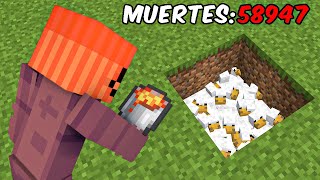 Así Conseguí 1464253 Muertes en Minecraft [upl. by Yennep]