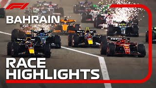 Race Highlights  2024 Bahrain Grand Prix [upl. by Yahsan]