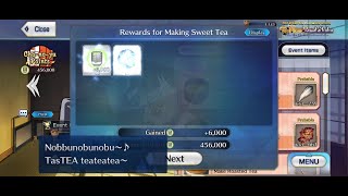 Ocha Nobu Event Voice Lines When Making Tea  FGO [upl. by Mccourt]