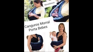 Novedoso Canguro Morral Porta Bebe [upl. by Vescuso958]