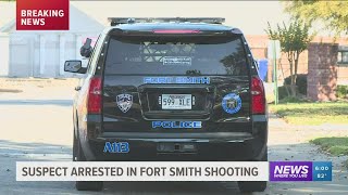 Suspect Arrested in Fort Smith Shooting [upl. by Munafo]