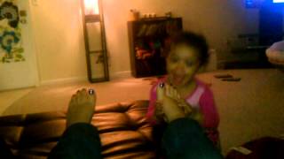 Biting mommys toes [upl. by Frye]