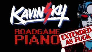 Kavinsky  Roadgame Piano Extended Piano Cover [upl. by Eibrik]