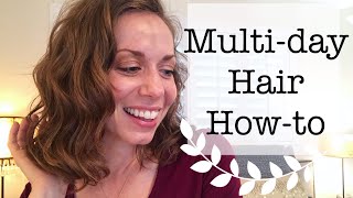 Multiday Hair HowTo amp Boucleme Review  Alyson Lupo [upl. by Stead]