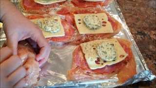 Recipe Share  Chicken Cordon Bleu with a Cream Mushroom Sauce [upl. by Baptlsta]