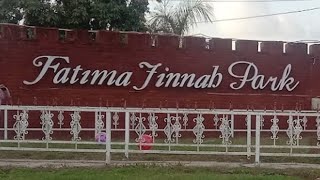 vlog Fatima Jinnah Park Sialkot [upl. by Gilus]