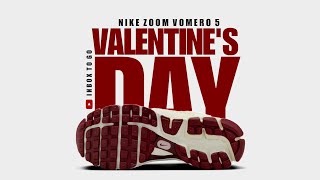 Nike Zoom Vomero 5 VALENTINES DAY 2024 DETAILED LOOK AND RELEASE INFORMATION [upl. by Leola]