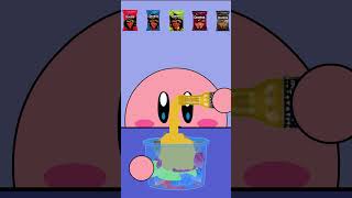 Kirby Animation  Trying Every Doritos Flavor kirby shorts [upl. by Nikki]