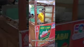 mie ayam bakso mas B lokasi pilangkenceng pasar sumbergandu caruban Madiun bolo [upl. by Abba863]