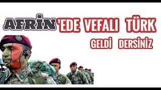 AFRİNEDE VEFALI TÜRK GELDİ DERSİNİZ [upl. by Tollman]