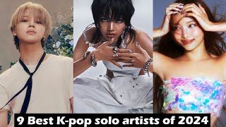 9 Best Kpop solo artists of 2024 you should Know [upl. by Ecilef136]