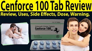 Review Cenforce 100mg uses in hindi  Sildenafil citrate tablets ip 100mg how to use  Uses Dose [upl. by Aleahcim]