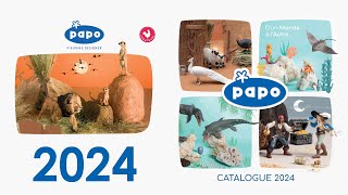 Papo ® Katalog  Catalog  Catalogue 2024  komplett  complete overview  Review Deutsch  German [upl. by Ainehs129]