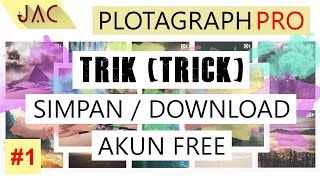 Trik Download Project Video Plotagraph  PART 1 JAC Art Code [upl. by Edme612]