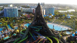 Volcano Bay Drone Tour  Universal Orlando Resort [upl. by Stefano]