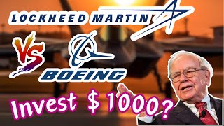 Which Stock Is Better 2024  BOEING vs LOCKHEED MARTIN Stock Analysis Secrets [upl. by Oicneconi867]