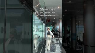 Closed toed shoes are a must though sir… airportstyle outfitcheck airport [upl. by Odrareve323]