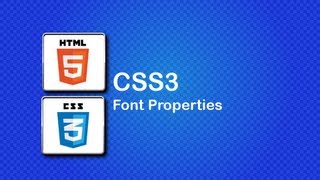 HTML5 and CSS3 Beginner Tutorial 13  font properties [upl. by Elsie]