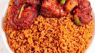 PERFECT SMOKY NIGERIAN PARTY JOLLOF RICE [upl. by Curley]