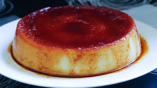 pudding de pain au caramel  recette très facile [upl. by Arataj937]