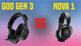 Turtle Beach Stealth 600 Gen 3 vs SteelSeries Arctis Nova 1 [upl. by Ycnuahc]