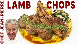 Lamb Chops Made To Perfection  Chef JeanPierre [upl. by Manup378]