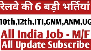 Staff Nurse Recruitment 2024 GNM Recruitment 2024 Railway recruitment 2024 latest Govt Job 2024 [upl. by Dobb850]