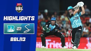 Brisbane Heat v Adelaide Strikers  BBL13 [upl. by Anhavas]