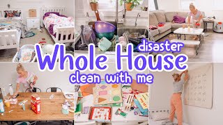 WHOLE HOUSE CLEAN WITH ME  CLEANING MOTIVATION  SUNDAY HOMEMAKING  BECKY MOSS [upl. by Landsman513]