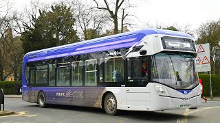 First York Wright GB Kite Electroliner on route 10 to Poppleton [upl. by Gertruda819]