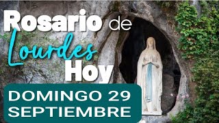 💐⚘️ ROSARIO DE LOURDES HOY DOMINGO 29 DE SEPTIEMBRE24 MISTERIOS GLORIOSOS 💐⚘️ [upl. by Anetsirk]