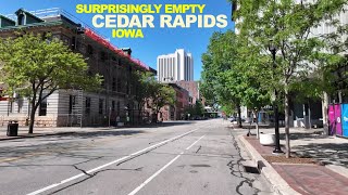 The Surprisingly Empty City Of Cedar Rapids IOWA [upl. by Mlawsky752]