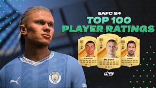 EA FC 24 Top 100 Player Rating Predictions 👀🔥 [upl. by Rosenberg550]