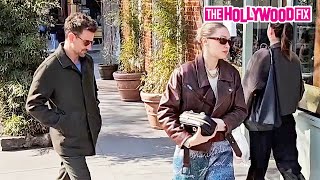 Gigi Hadid amp Bradley Cooper Get Affectionate With Each Other While Out On A Lunch Date In New York [upl. by Tuorah]