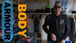 Body Armour  for eskate AlpineStars Bionic V2 [upl. by Ttenrag239]