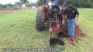 How To Plow a Garden  Two Bottom Plow [upl. by Belden864]